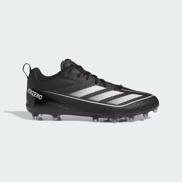 Adidas Adizero Electric.2 IF2452 Boots Men 12 Black White Football Cleats NR9687 - Picture 9 of 9